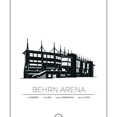 Posters Av Behrn Arena - Örebro SK