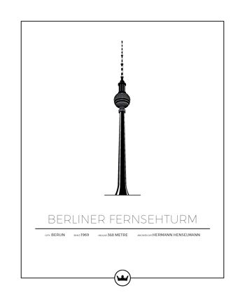 Affiches de Berliner Fernsehturm 1