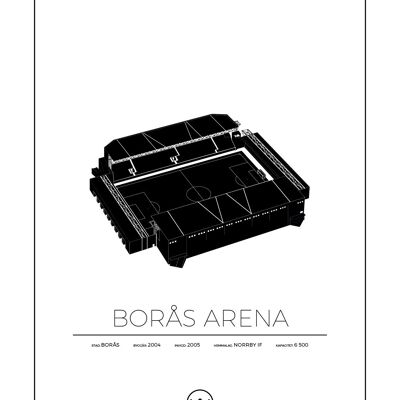 Poster von Borås Arena - Norrby If - Borås