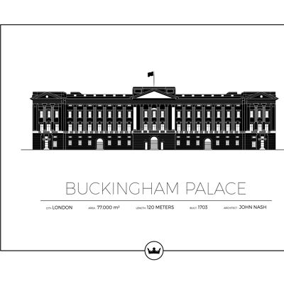 Posters Av Buckingham Palace - London - England
