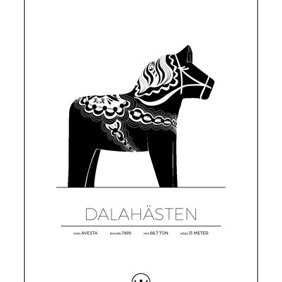 Posters Av Dalahästen - Avesta