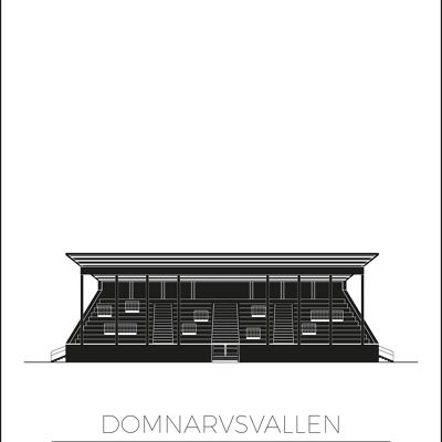 Posters By Domnarsvallen - Dalkurd FF - Borlänge