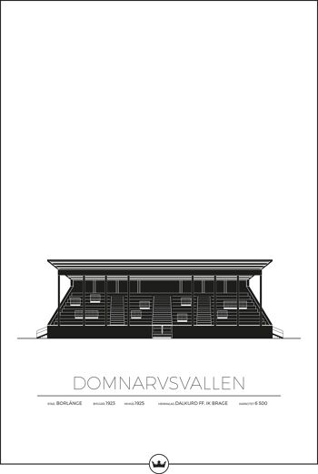 Affiches de Domnarsvallen - Dalkurd FF - Borlänge