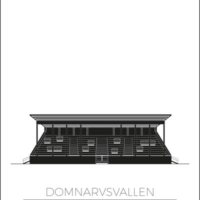 Posters Av Domnarsvallen - Dalkurd FF - Borlänge
