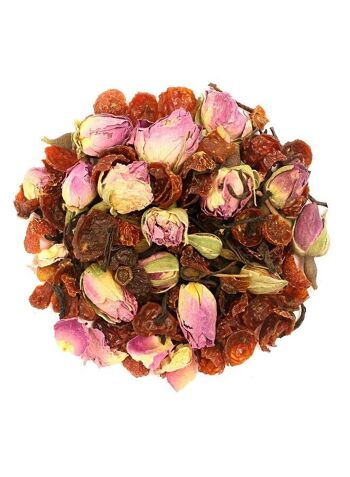 La Vie en Rose- thé noir aux roses- Recharge -75g 4