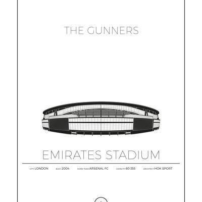 Emirates Stadium - Arsenal - London Posters