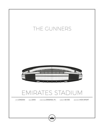 Emirates Stadium - Arsenal - Londres Affiches