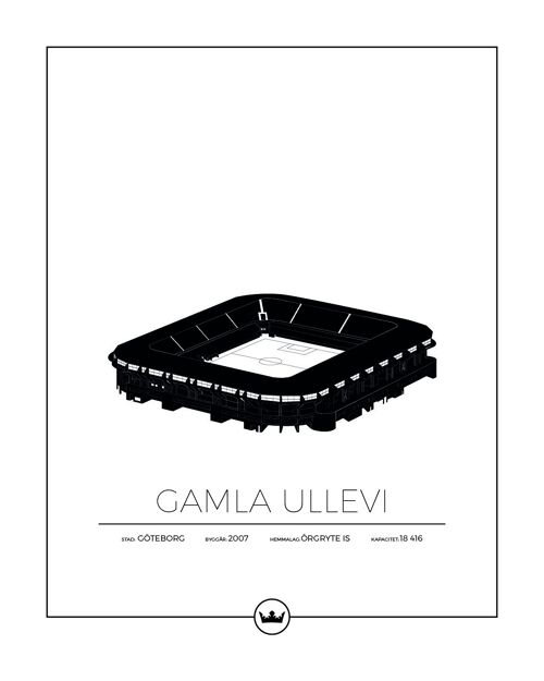 Posters Av Gamla Ullevi - Örgryte