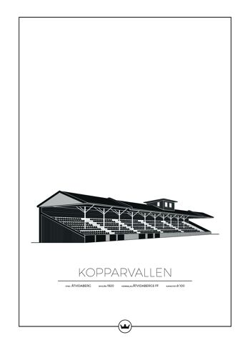 Affiches de Kopparvallen - Åtvidabergs FF