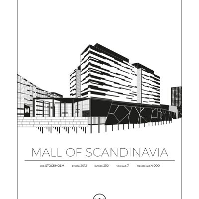 Poster von Mall of Scandinavia - Solna