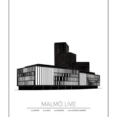 Poster von Malmö Live - Malmö