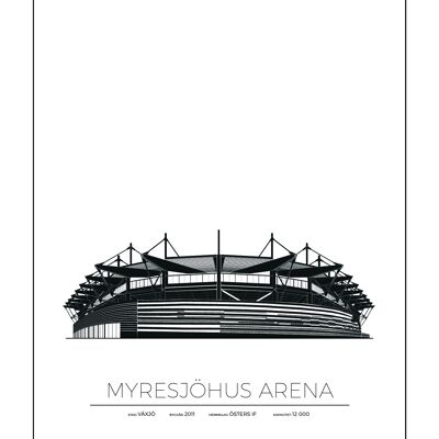 Plakate von Myresjöhus Arena - Östers IF - Växjö