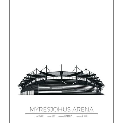 Posters Av Myresjöhus Arena - Östers IF - Växjö