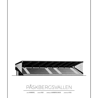 Plakate von Påskbergsvallen - Varberg Bois FC