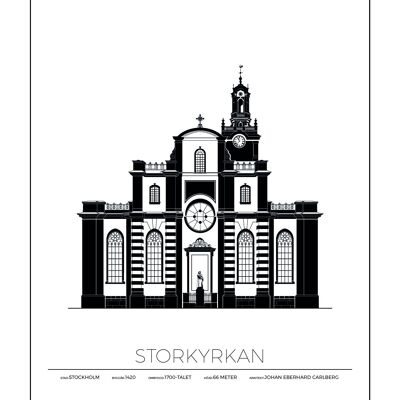Poster Di Storkyrkan Stoccolma - Stoccolma