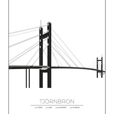 Poster von Tjörnbron - Tjörn