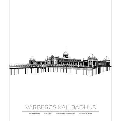 Posters Av Varberg Kallbadhus - Varberg