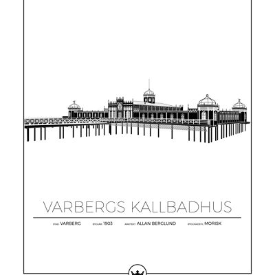 Posters Av Varbergs Kallbadhus