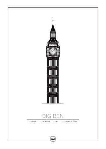 Affiches de Big Ben - Londres