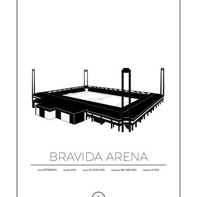 Posters By Bravida Arena - Bk Häcken - Gothenburg