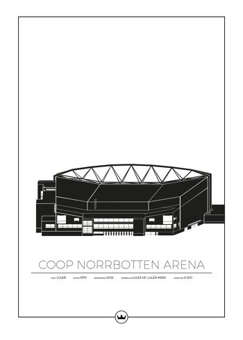 Affiches Par Coop Norrbotten Arena - Luleå