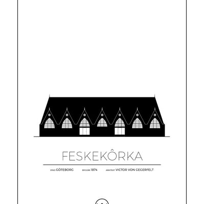 Affiches de Feskekörka - Göteborg