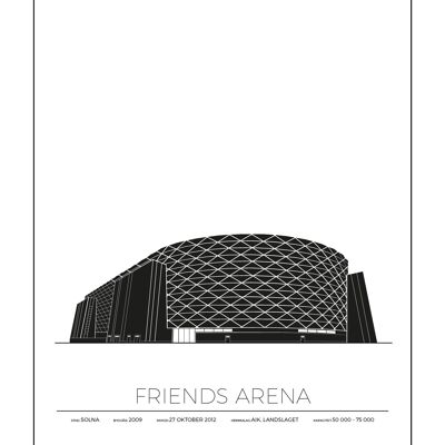 Plakate von Friends Arena - AIK - Stockholm - Solna