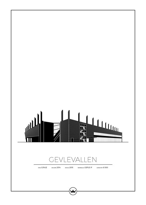 Posters Av Gavlevallen - Gefle If - Gävle