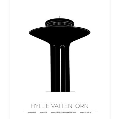 Plakate von Hyllie Vattentorn - Malmö