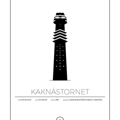 Pósters de Kaknästornet - Estocolmo