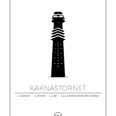 Posters Av Kaknästornet - Stockholm