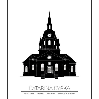 Poster di Katarina Kyrka - Stoccolma