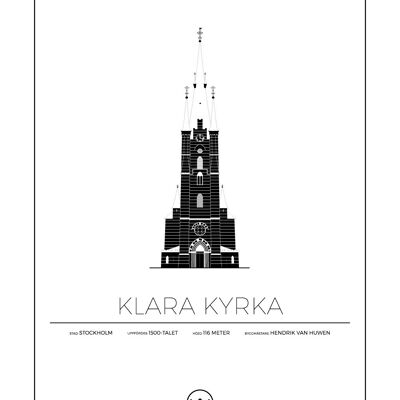 Plakate von Klara Kyrka - Stockholm