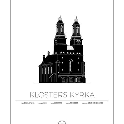 Plakate von Klosters Kyrka - Eskilstuna