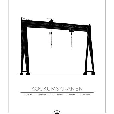 Posters Av Kockumskranen - Malmö