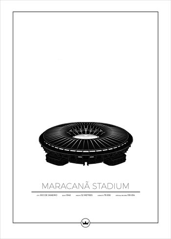Affiches Par Maracana Stadium - Rio