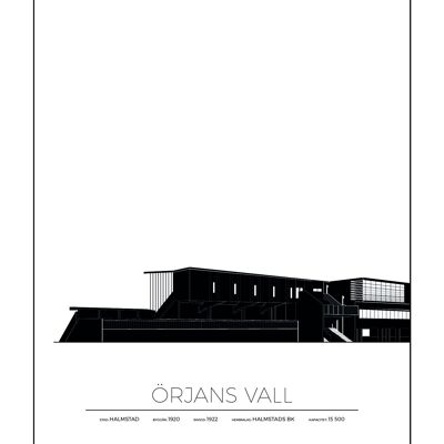 Plakate von Örjans Vall - Halmstad BK