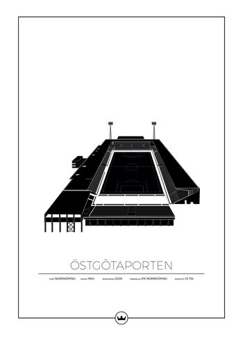 Affiches par Östgötaporten - IFK Norrköping