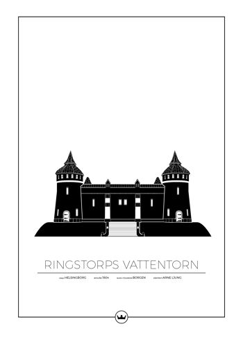 Affiches Par Ringstorps Water Tower - Helsingborg