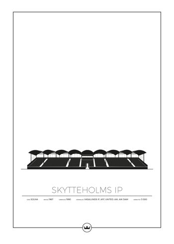 Affiches Par Skytteholms IP - Stockholm - Solna