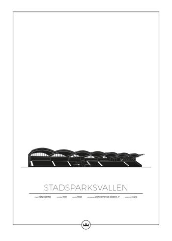 Affiches de Stadsparksvallen - Jönköping Södra IF