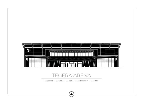 Posters Av Tegera Arena - Leksand