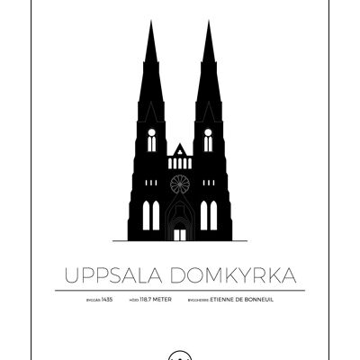 Poster della cattedrale di Uppsala - Uppsala