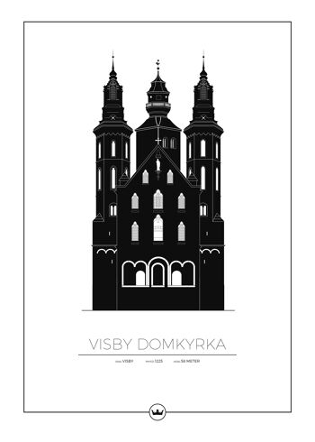 Affiches de la cathédrale de Visby - Visby