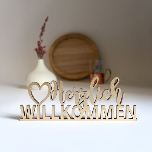 Herzlich Willkommen - Gr. M