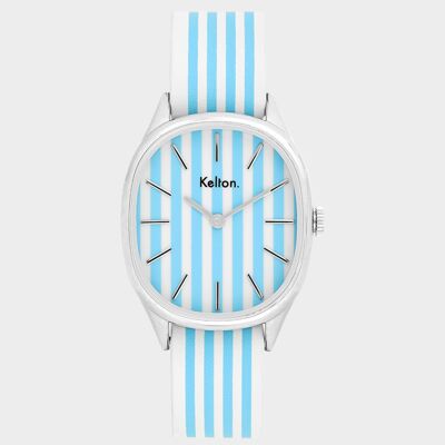 COLORAMA STRIPED WATCH - SEERSUCKER