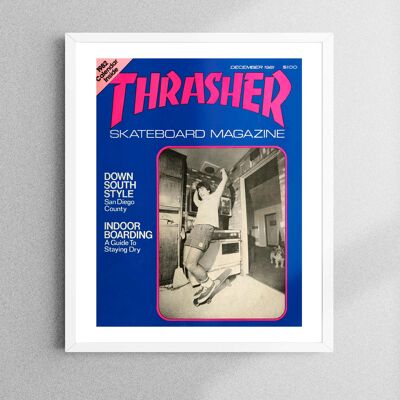 AFFICHE THRASHER MAGAZINE 1981 - 30x40cm - Sans cadre
