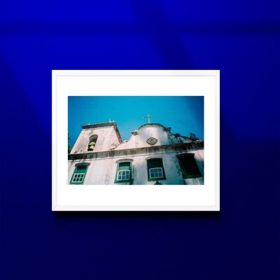 PHOTOGRAPHIE BLUE MOOD - TATIANA BECOUARN - 70x100cm - Sans cadre