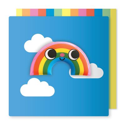 Jelly Mold Rainbow Card