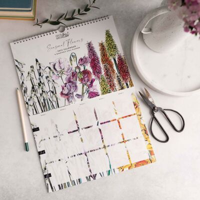 2024 Seasonal Flowers Calendar And Goal Planner